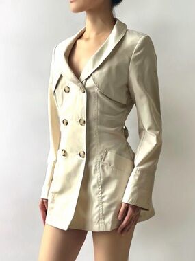 Deadstock Japanese Branded Trench Coat
